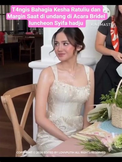 T4ngis Bahagia Kesha Ratuliu dan Margin Jadi Bridasmait di Pernikahan Syifa hadju