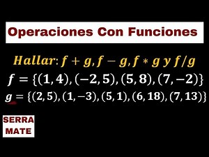 Operaciones Con Funciones # 1