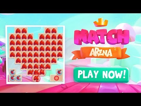 Match Arena Game - First PvP Match 3 Against Real Players!