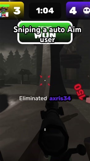 Sniping auto aim user#rivals#roblox#gaming