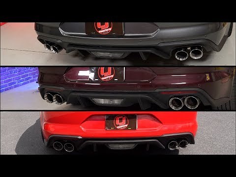 2018-2019 Mustang GT Axle-Back Comparison
