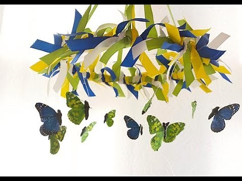 How to Make a Butterfly Mobile