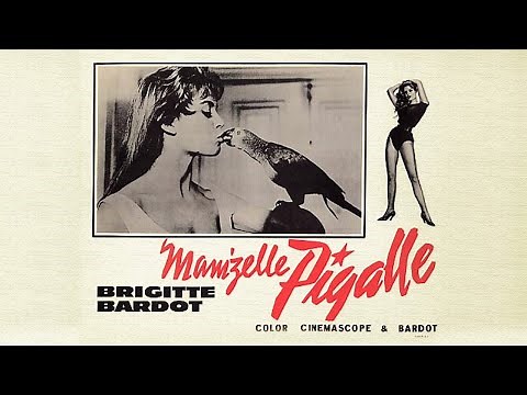 NAUGHTY GIRL (1956) Theatrical Trailer - Brigitte Bardot, Jean Bretonnière, Françoise Fabian
