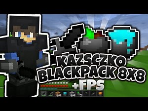 El mejor TEXTURE PACK 8x8 sin LAG y AUMENTA FPS| KAZSCZKO BLACK PACK