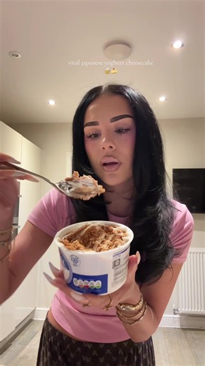 Delicious 2-Ingredient Japanese Yoghurt Cheesecake