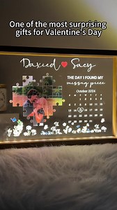 109K views · 360 reactions | The Day I Found My Missing Piece Light Frame ⭐Personalized Photo Gift✅ Limited Time Sale ✨ Order here>>> https://is.gd/bNmdNu #Gift #pictures #love #gift #specialgift #perfectcouples #valentinegifts | Soufeel Jewelry Offical | Facebook