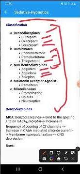 SEDATIVE AND HYPNOTIC