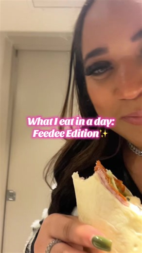 Pt. 2!! ✨😋💕 #weightgain #feederism #fatgirl #belly #foodie | what i ate in a day