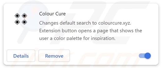 Colour Cure Browser Hijacker