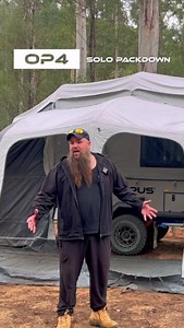 1.4K views | Packing down the OPUS OP4? Solo, with the annexe, and under 10 minutes! ✨ Adventure-ready convenience has never been easier. Watch the full video on our YouTube channel!  Youtube Video: https://ow.ly/hX2R50UhaUx #OpusCamping #CamperLife #AdventureReady #CampingGear #CampingLifestyle | OPUS Campers Australia | Facebook