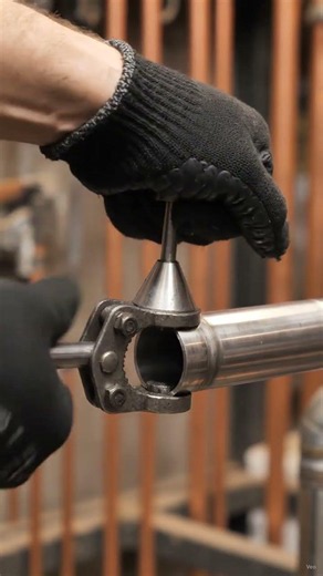 This Tiny Pocket Flaring Tool Shapes Real Stainless Steel Refrigeration Hose Like a Pro Industrial E