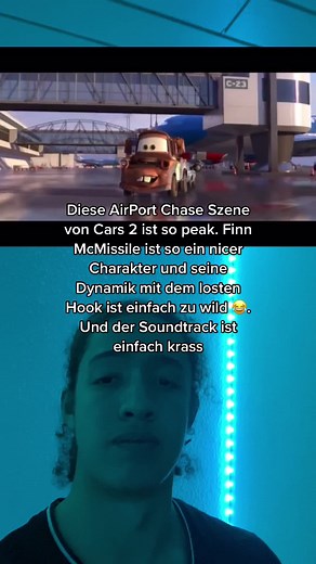 Cars 2 AirPort Chase Scene Review