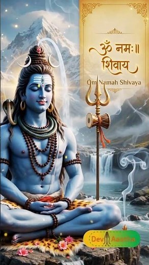 om namah shivaya || ॐ नमः शिवाय || 108 Times Chanting #bholenath #mahakal