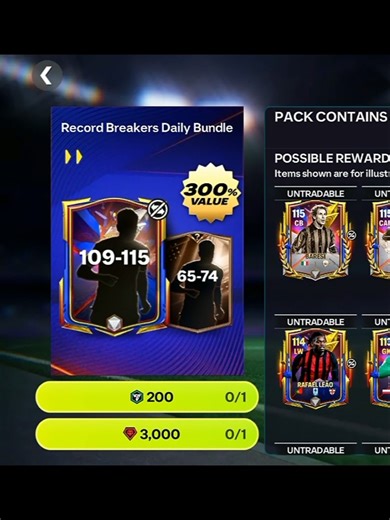 FC mobile 26! Record breaker Heart breaker #easports #shorts #viralshort #fc_mobile26 #extra_time