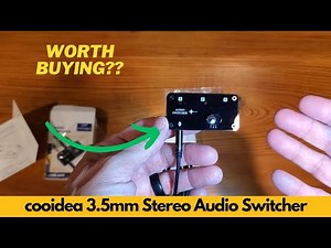 cooidea 3 5mm Stereo Audio Switcher Support 1 in 3 Out or 3 in 1 Out with Audio Cable - Worth It?