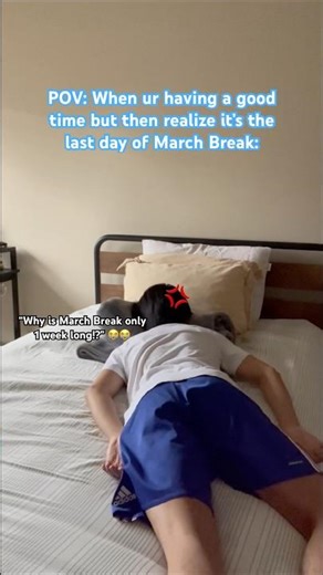 That MARCH BREAK Disappointment Hits Hard 😭