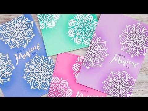 [Technique Tuesday] Intricate Die Cutting and Dryer Sheet Cheat by Channin