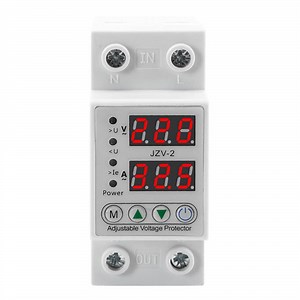 [Hot Item] Sp1-Va 230V 40A 63A Auto Recovery Adjustable Voltage Current Protector