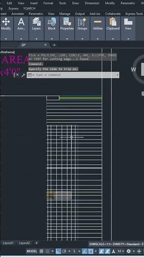 How to use the EXTRIM command in AutoCAD?