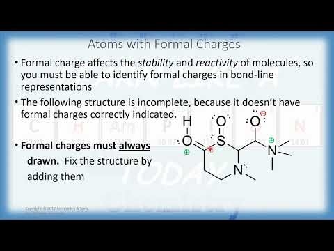 Organic Chemistry - Finding Formal Charges & Lone Pairs, 3 dimensionality in Bond Line Structures