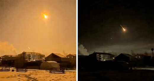Meteorito iluminó el cielo en Rusia, pero no causó daños tras desintegrarse en fragmentos