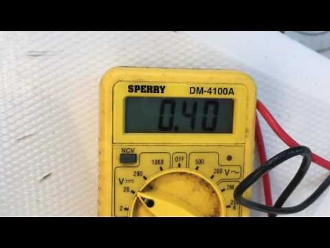 Yamaha Outboard Ox66 250 HP - throttle position sensor test harness. Part 2