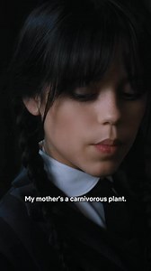 Jenna Ortega breaks character in the Wednesday behind-the-scenes bloopers. | The Addams Family