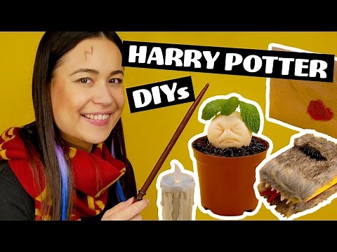 Harry Potter DIY ⚡️5 magical DIY ideas for the perfect Hogwarts feeling ✨ | Tutorial by CuteDIY