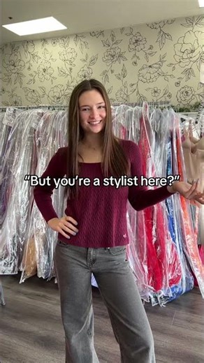 Come get styled by us! 😉 #prom #stylist #dressshopping #smallbusiness