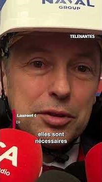 “FREE FRANCE”, E. MACRON Baptized the future aircraft carrier being built near Nantes