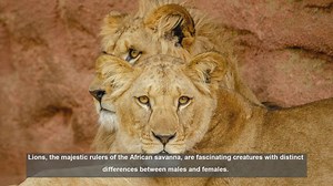 10 Key Differences Between Male and Female Lions