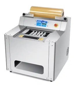 [Hot Item] Fruit Vegetable Watermelon Semi Automatic Cling Film Food Wrapper High Tabletop Packaging Machine