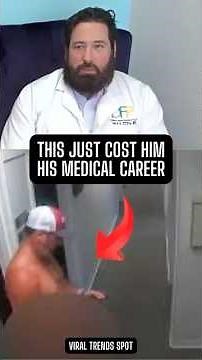 This Just Cost Dr. David Diffine His Medical Career