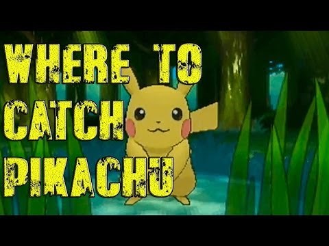 Pokémon X and Y - Where To Catch/Get Pikachu