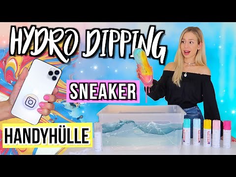HYDRO DIPPING 😨 Does it work? Hydro Dipping German - Cali Kessy