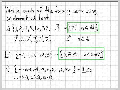 Proof and Problem Solving - Sets Example 02