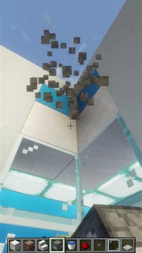 AQUA SHOWER #minecraft #minecraftbuilds #minecraftbuilding