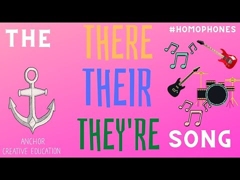 The There, Their & They're Homophones Song
