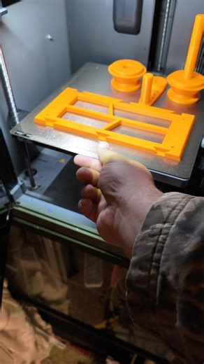 Printed 3d filament respooler #3dprinting #fyp #filament