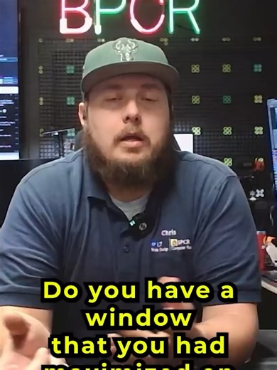 Stop losing windows off your screen - Shift Right Click fixes it 🖥️⌨️ Window stuck off screen after unplugging monitor? Hold Shift, right click taskbar icon, select Move, use arrow keys! Brings it right back ✅🔧 Ever lost a window? 👇 #windows #windowstips #taskbar #techtips #multimonitor #troubleshooting #windows10 #windows11 #techTricks #computertips #productivetips #lifehack #techtok #techfix #computerhelp #windowstrick #techTutorial #productivity #hiddenfeature #taskbartips