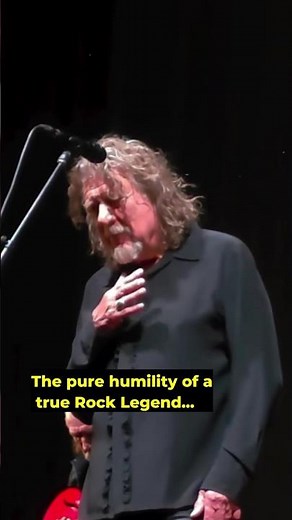 Robert Plant’s Respect For His Fans Is Beautiful 🖤 #Shorts #robertplant #ledzeppelin