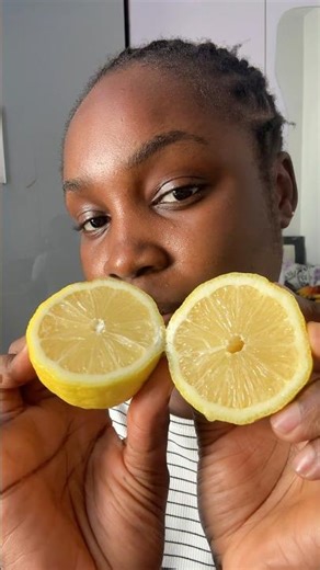 coffee + lemon face mask for glowing skin 🍋☕ | diy skincare routine #shorts #diy