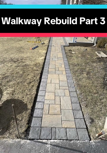 Build Your Own Walkway: Step-by-Step Guide Part 3