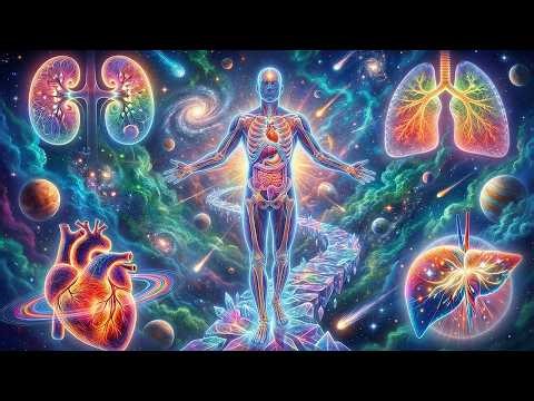 432Hz + 528Hz + 741Hz| Alpha Waves Heal The Whole Body and Spirit, Brain Massage While You Sleep