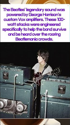 The Power Behind the Beatles: George Harrison’s Vox Amps