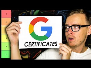 Google Certificate Tier List
