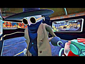 HELLO NEIGHBOR 2 - How to Get the Fire Extinguisher, Blue Key & The man in the Hat on the Lift