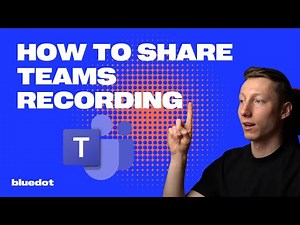 How to Share MS Teams Recording in 2025