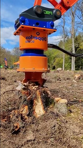 Satisfying Tree Stump Removal Machine