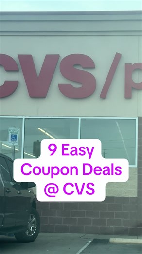 9 easy deals that you can do this week @CVS Pharmacy #cvs #fy #couponing #fypシ #coupon